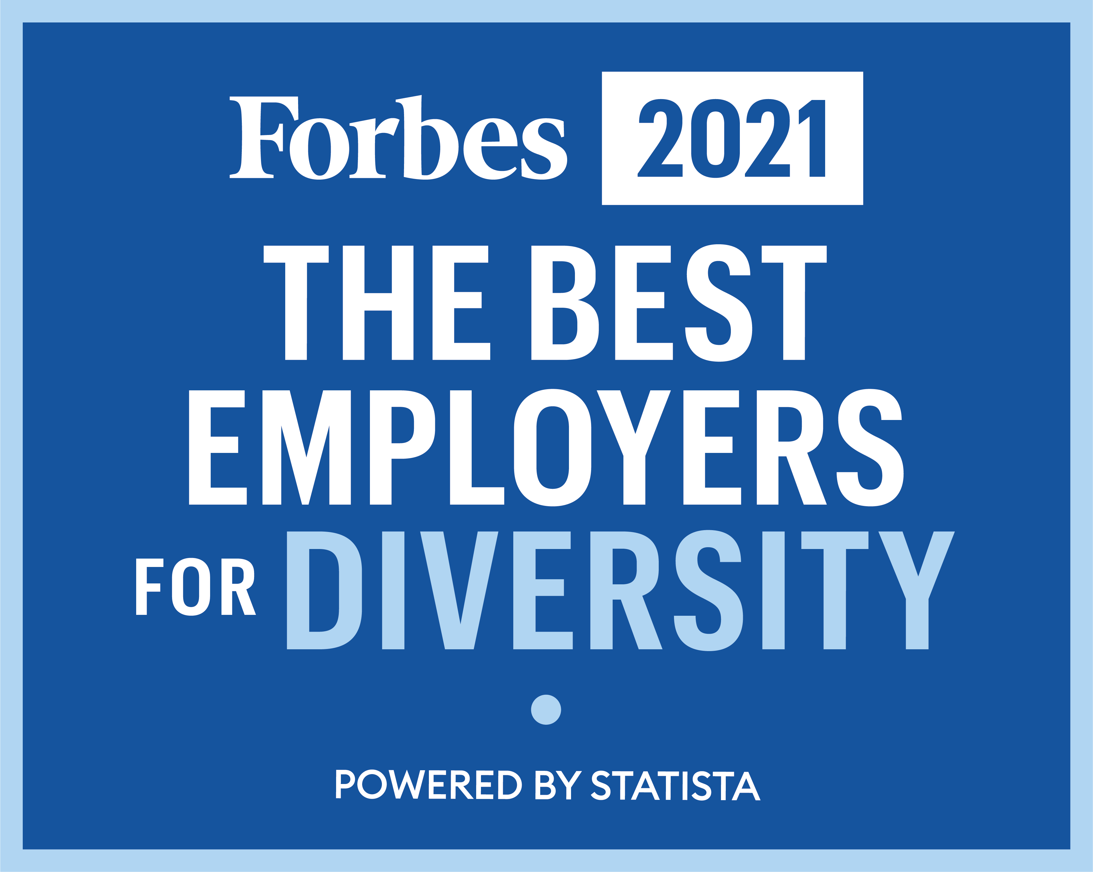 Forbes 2021 The Best Employers for Diversity Award